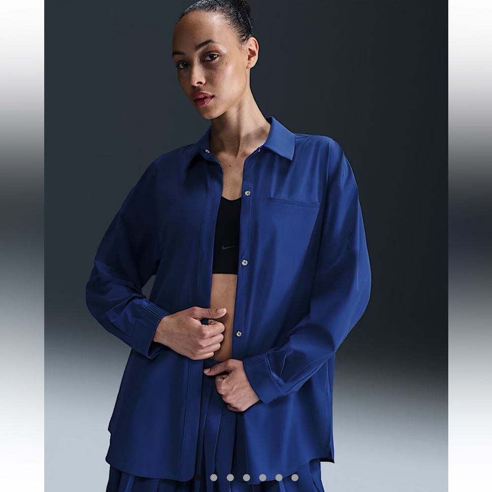 Nike Women's Dri-FIT Oversized Long-Sleeve Shirt